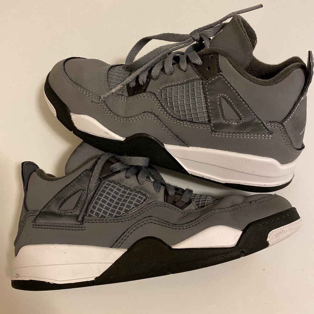 👟Kids Jordan 4 Retro Cool Grey